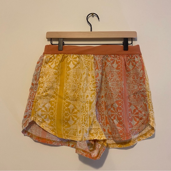 Free People Movement Small Burnt Topaz See You Sunday Athletic Shorts - Picture 2 of 11